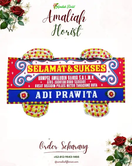 Papan Bunga Ucapan Selamat Cijunti